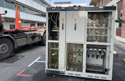 Main switchboard removed during a dismantling job by Ogoo Recycle Singapore