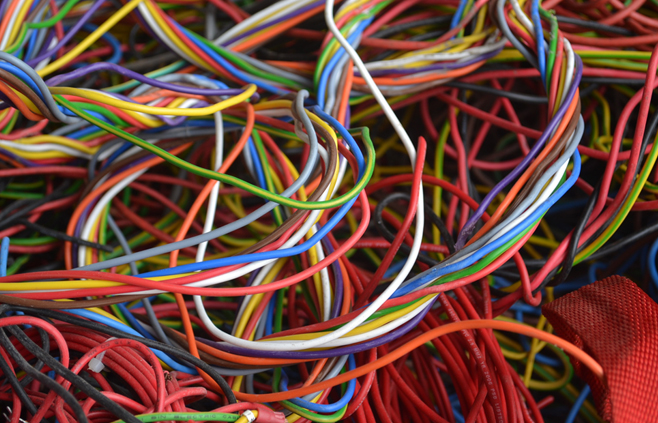 Scrap Wires bought and recycled by Ogoo Recycle Singapore